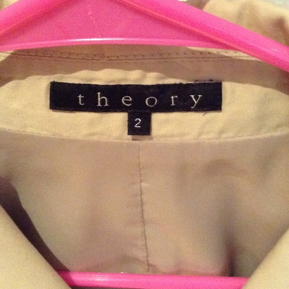 Theory Tan Jacket size 2 Tan - Picture 6 of 6